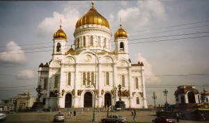 Moscow, Cathedral of Christ the Saviour Photo Ed Sluimer 2003